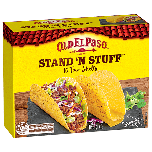 Hard Tac Shell Hard & Soft Taco Kits | Old El Paso AU