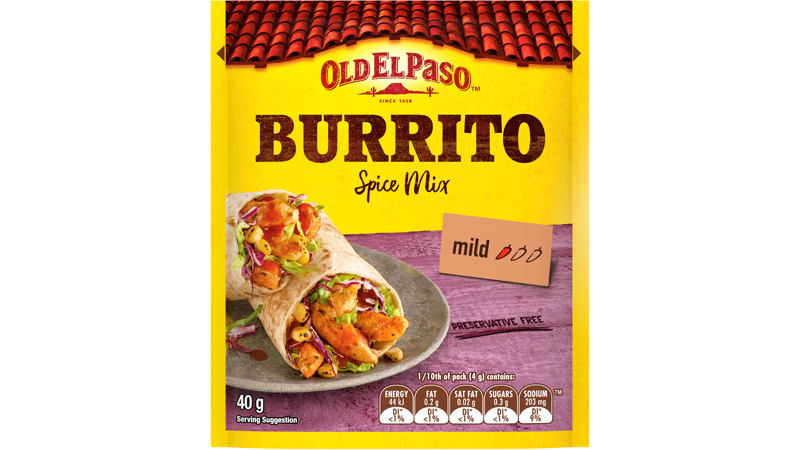 Burrito spice mix