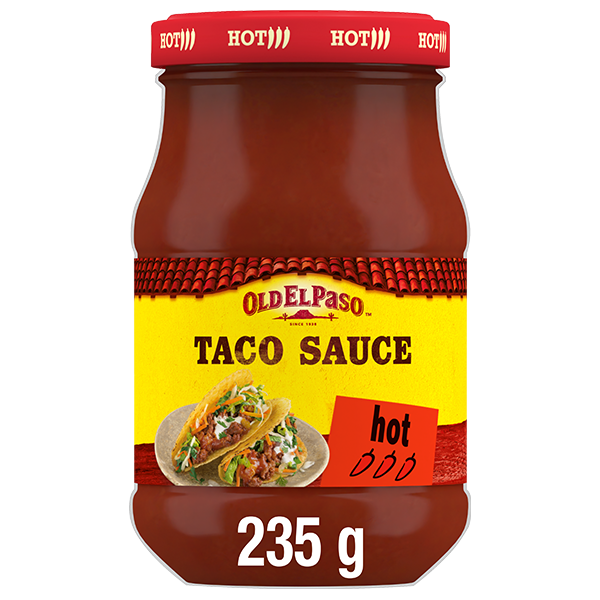 Old El Paso Taco Sauce Hot 20個セット Hot Taco Sauce | Old El Paso AU