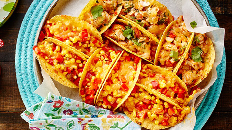 Afterschool Baked Mini Tacos